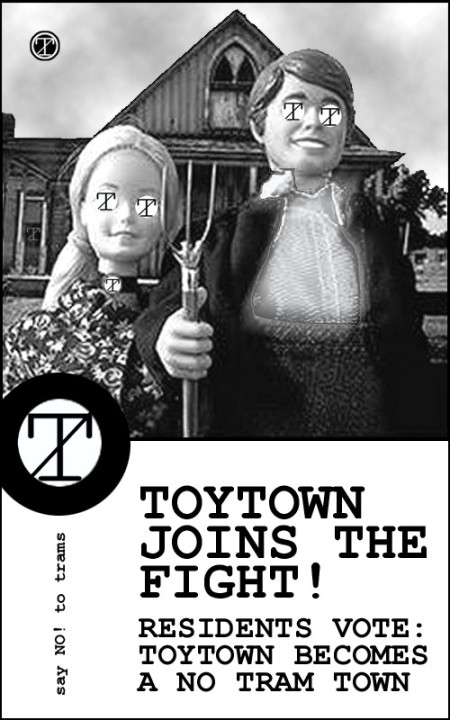 Toytown joins the fight!