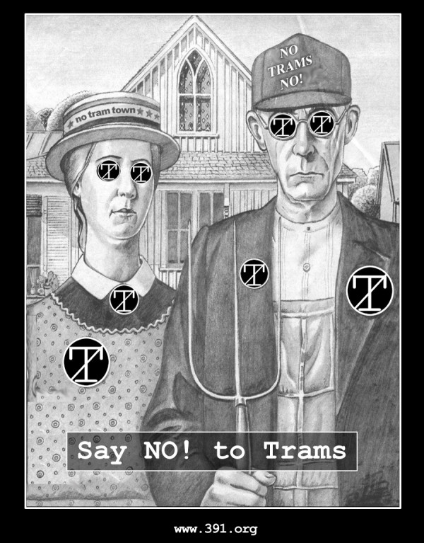 say NO! to trams (391 mix)